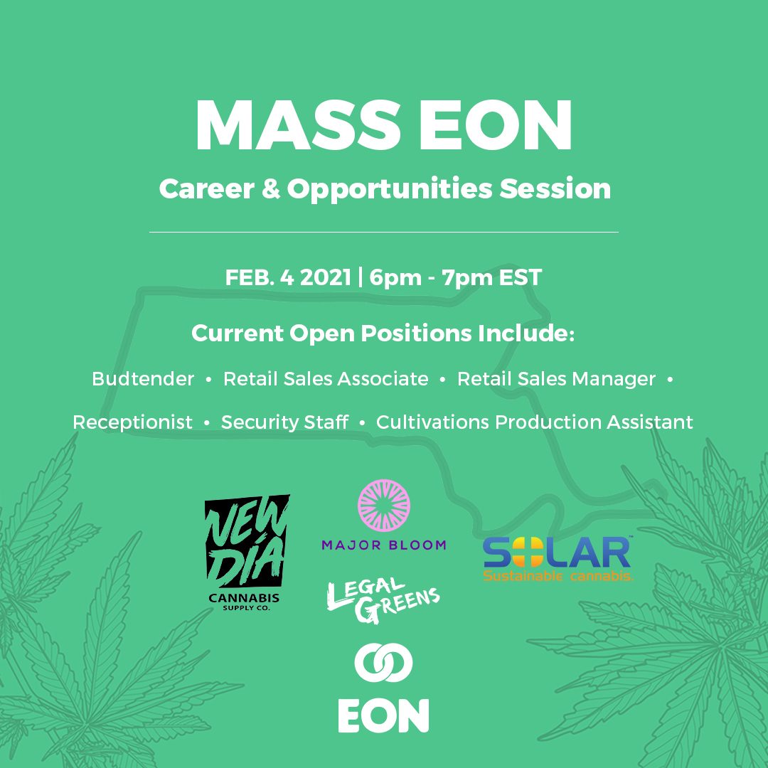 Mass EON Career & Opportunities Session 202102 flyer