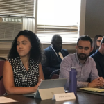 Equitable Opportunities Now Co-Founder Shanel Lindsay at the Massachusetts Cannabis Advisory Board