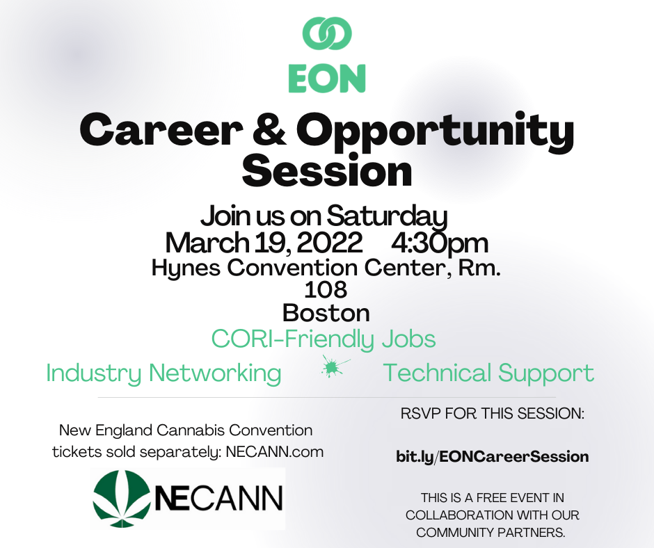 NECANN EON Career & Opportunities Session Flyer