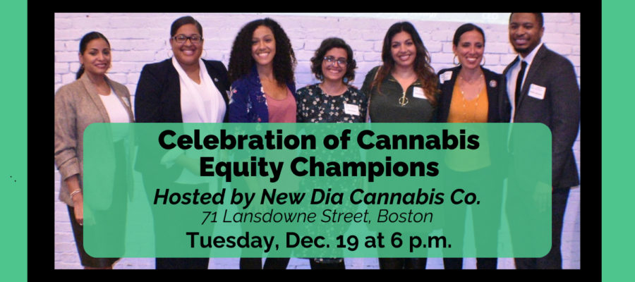 You're invited: Join EON's Celebration of Equity Champions on Tuesday, Dec. 19 at 6 p.m. at New Dia Fenway! Learn more and RSVP: https://www.eventbrite.com/e/celebration-of-cannabis-equity-champions-fundraising-social-tickets-761352113667