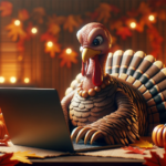 Image of a Thanksgiving Turkey contacting their legislators